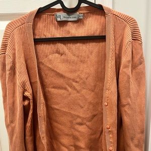 Coral vintage cardigan